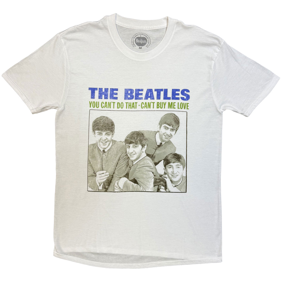 THE BEATLES - YOU CAN'T DO THAT - T-Shirt White