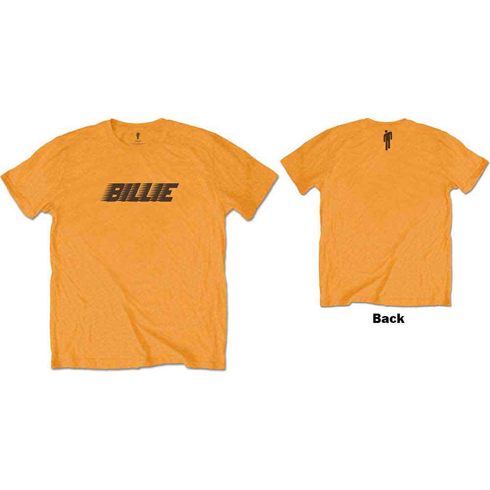 BILLIE EILISH - RACER LOGO & BLOHSH - Kids T-Shirt Orange