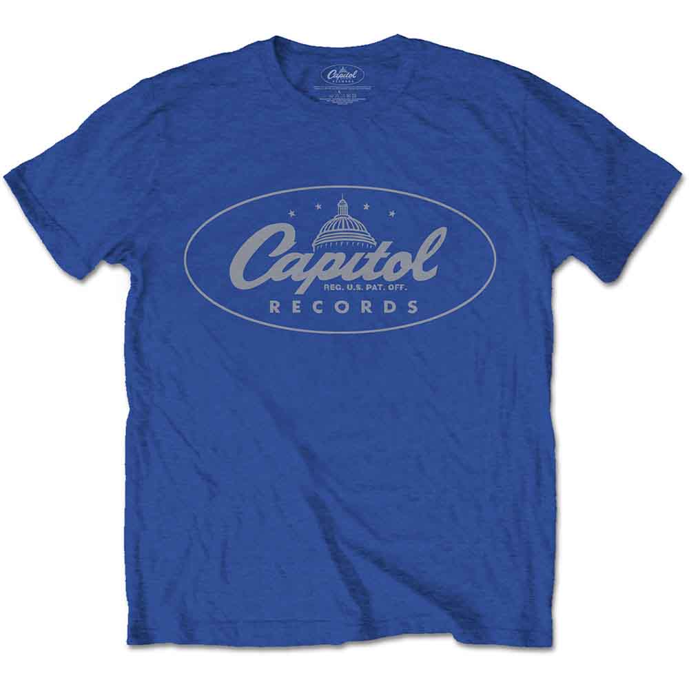 CAPITOL RECORDS - LOGO - T-Shirt Blue