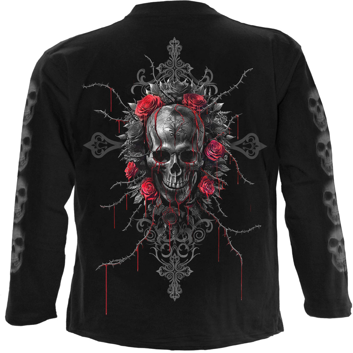LOVE IS DEAD - Maglietta a maniche lunghe nera