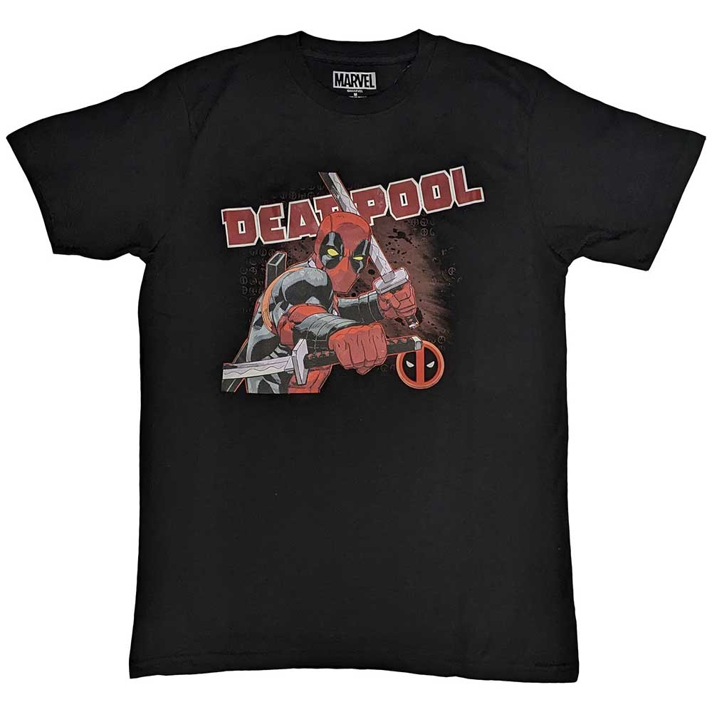MARVEL COMICS - DEADPOOL COVER - T-Shirt Black