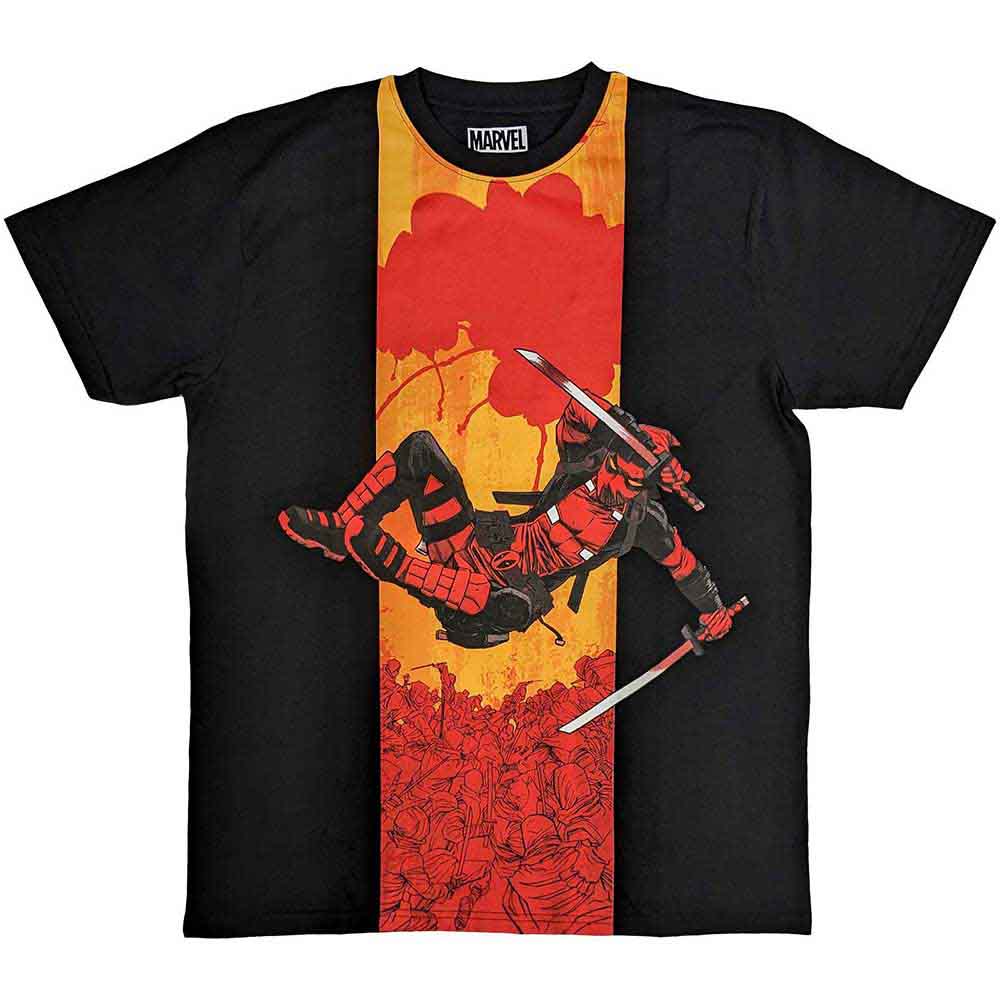 MARVEL COMICS - DEADPOOL SAMURAI - T-Shirt Black