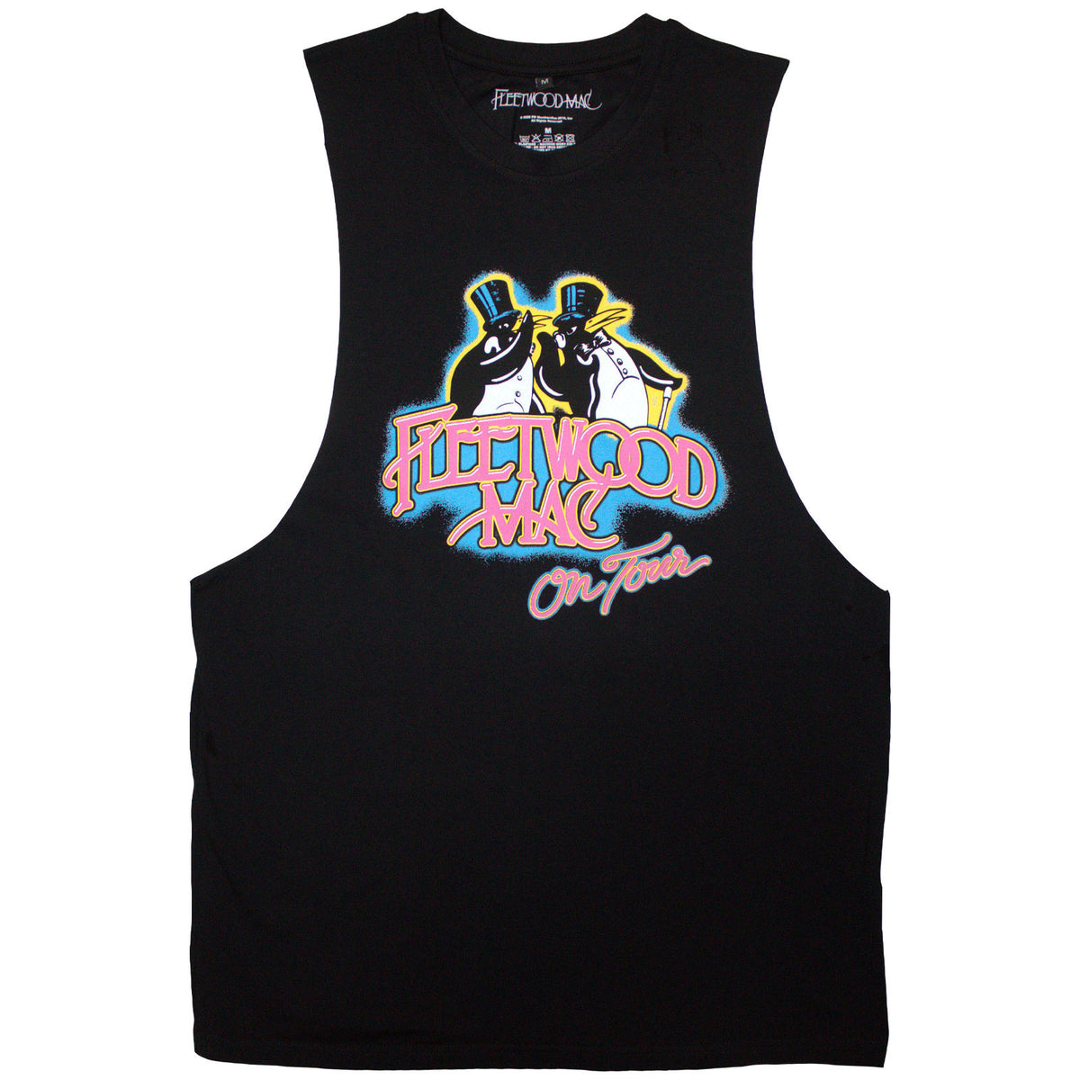 FLEETWOOD MAC - ON TOUR - Vest T-Shirt Black