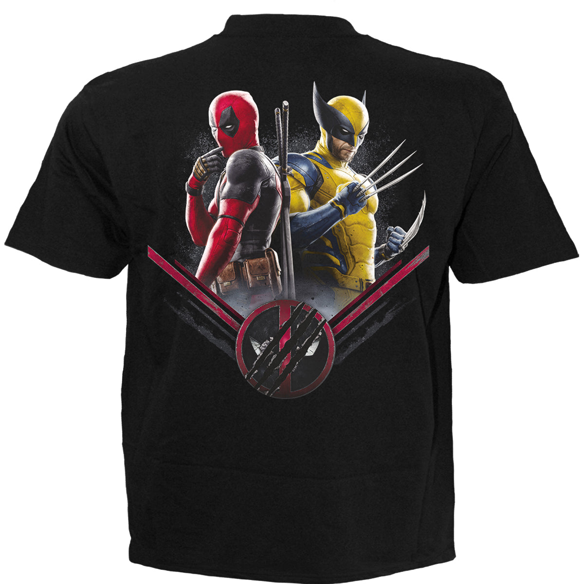 DEADPOOL - Maglietta WOLVERINE BULLSEYE - Nero