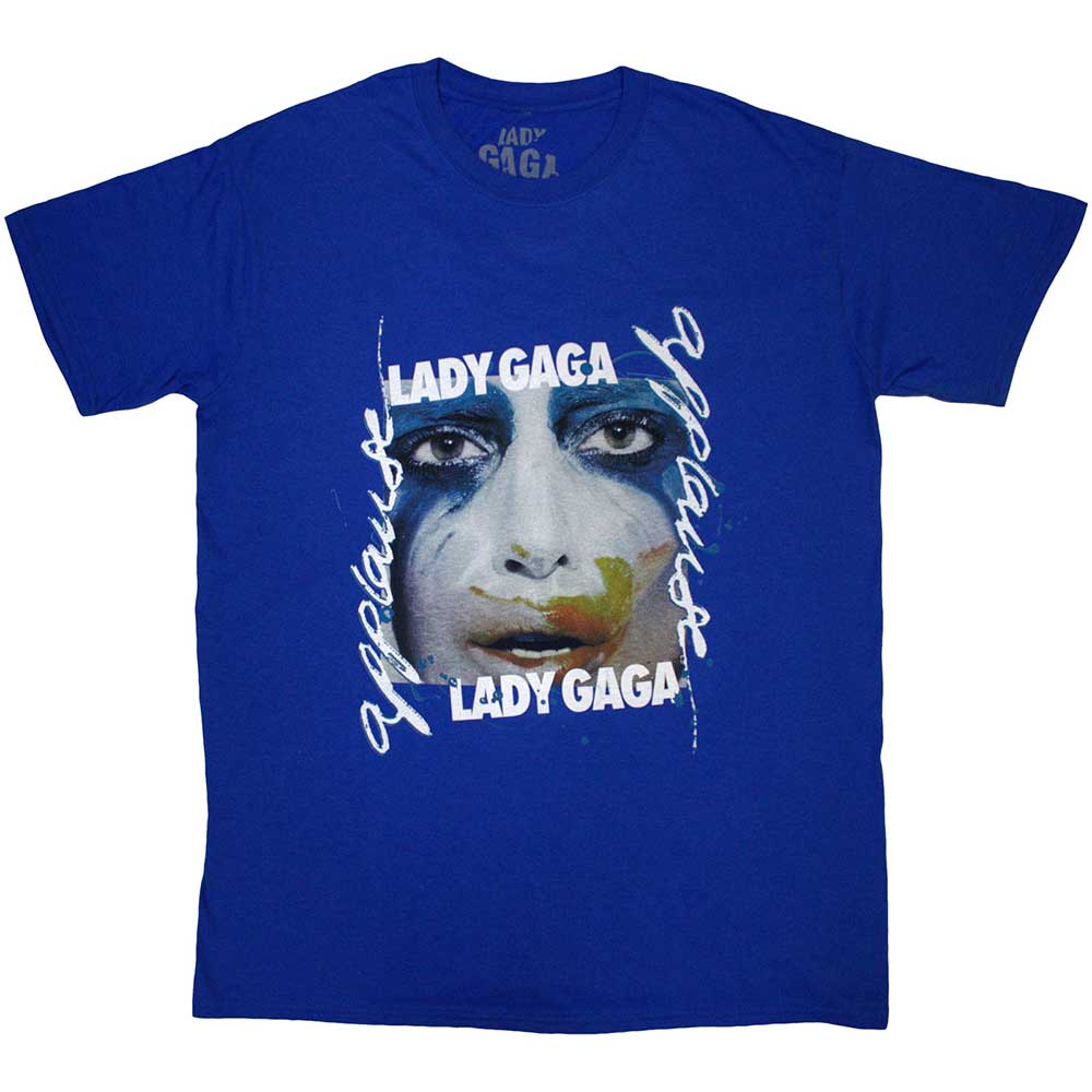 LADY GAGA - ARTPOP FACEPAINT - T-Shirt Blue