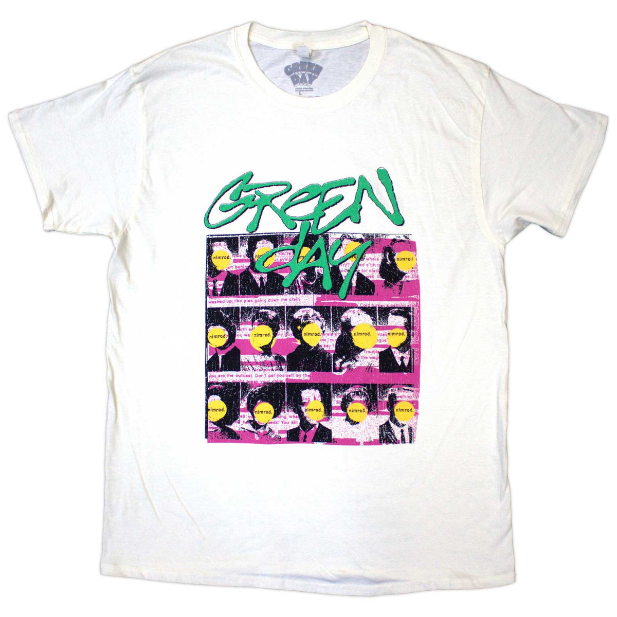 GREEN DAY - NIMROD MUGSHOTS - T-Shirt Neutral