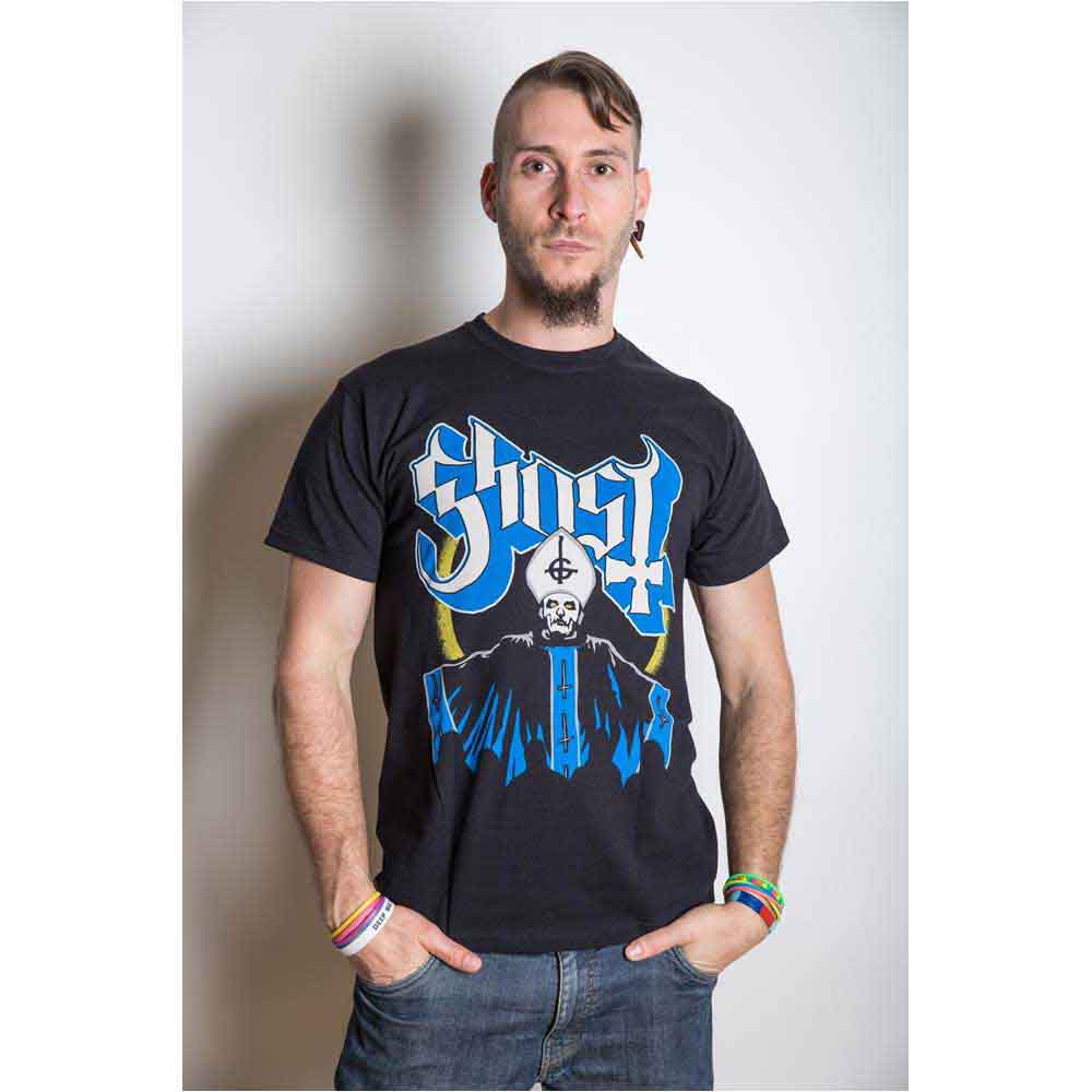 GHOST - PAPA & BAND - T-Shirt Black