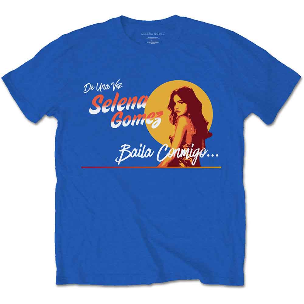 SELENA GOMEZ - MURAL - T-Shirt Royal Blue