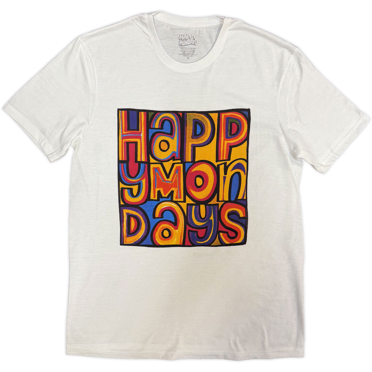 HAPPY MONDAYS - GREATEST HITS - T-Shirt White
