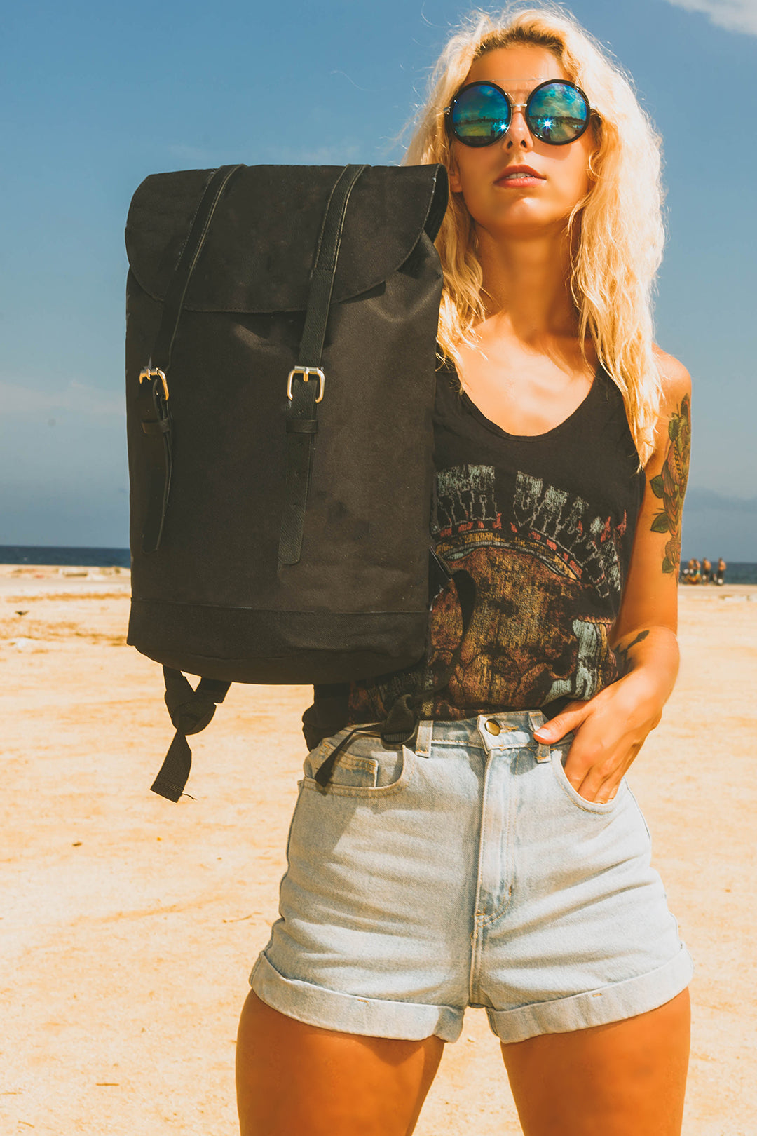 Borsa Rocksax Volbeat Heritage - Stampa Barber All Over