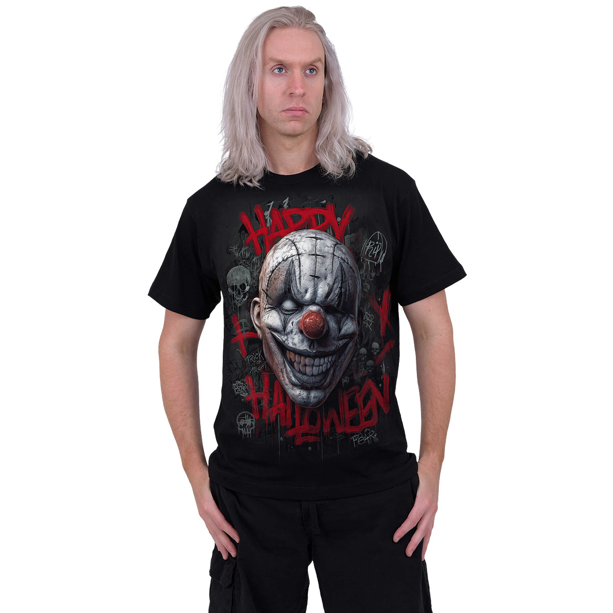 HAPPY HORROWEEN - Maglietta nera