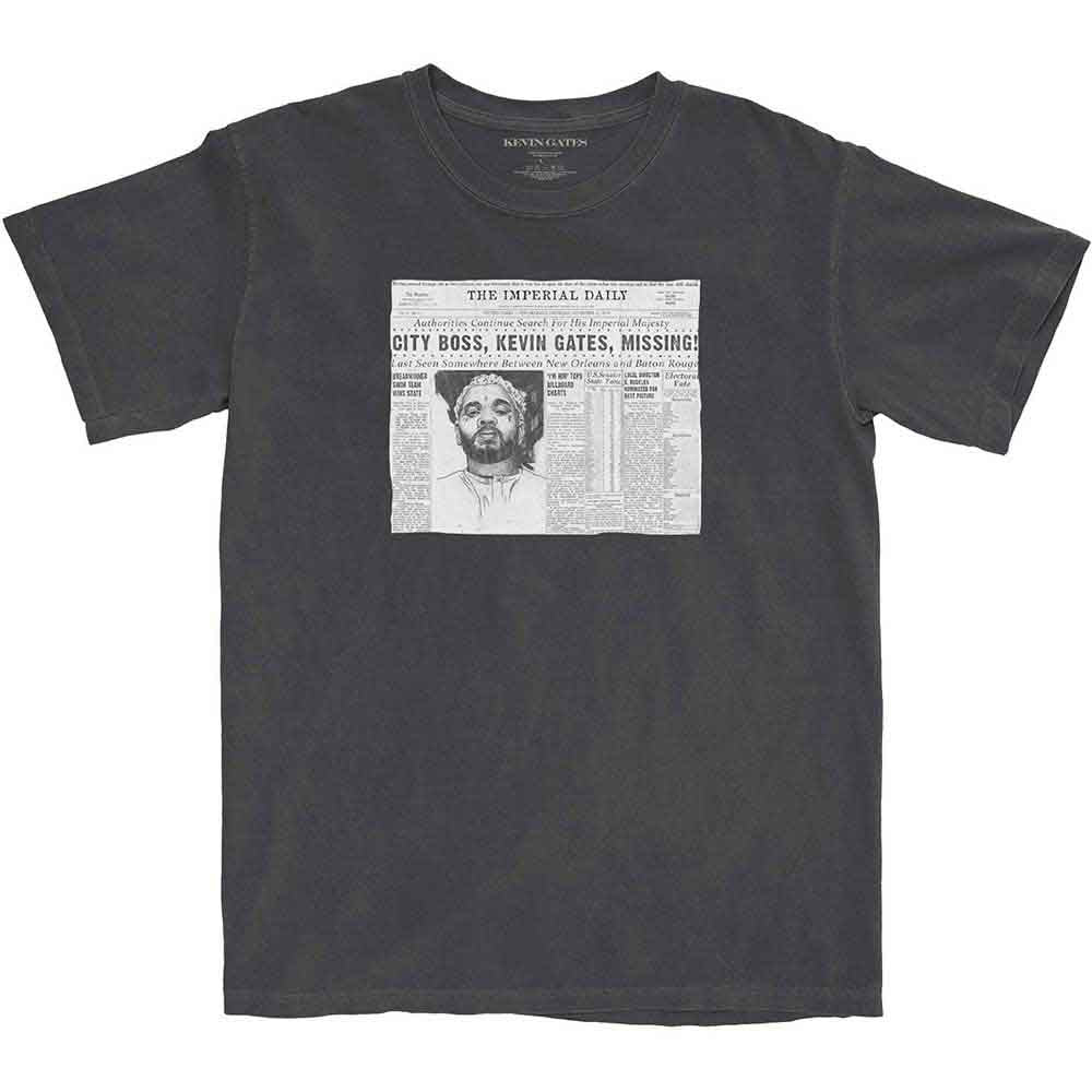 KEVIN GATES - THE PAPER - T-Shirt Grey