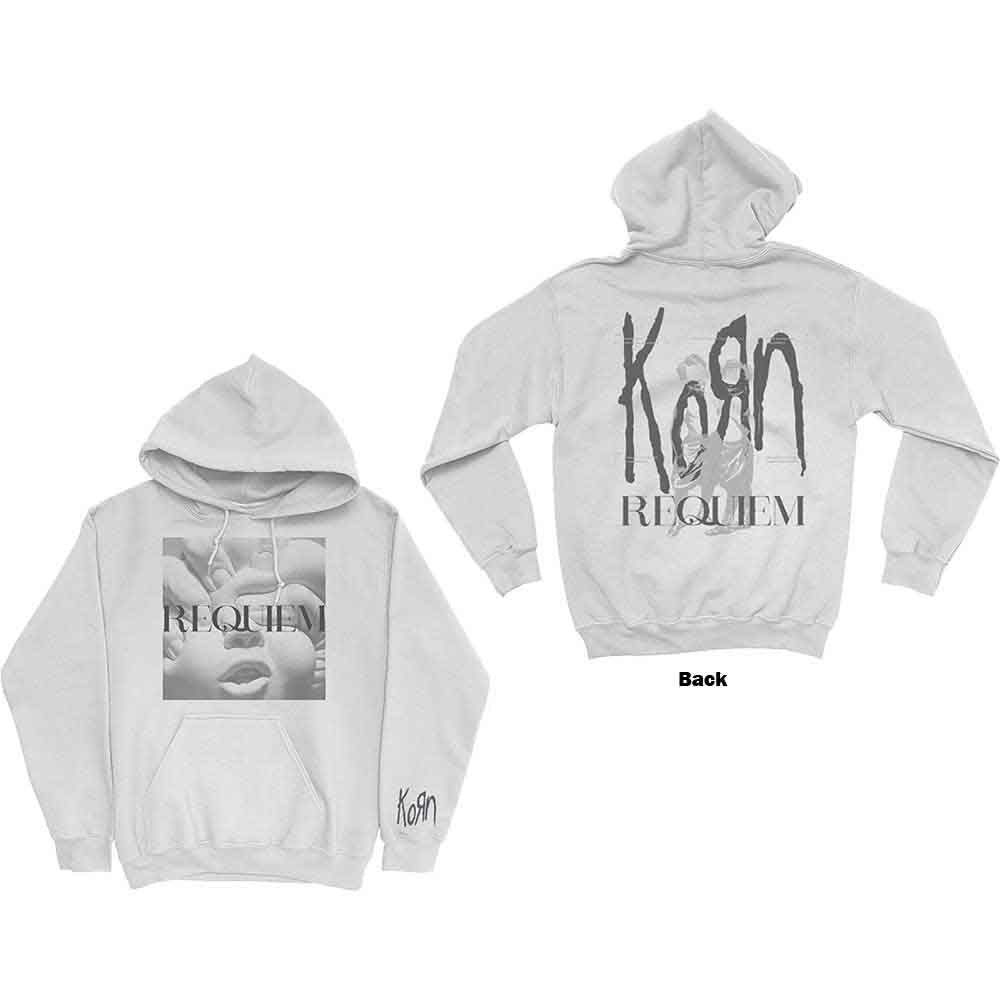 KORN - REQUIEM - Pullover Hoodie White