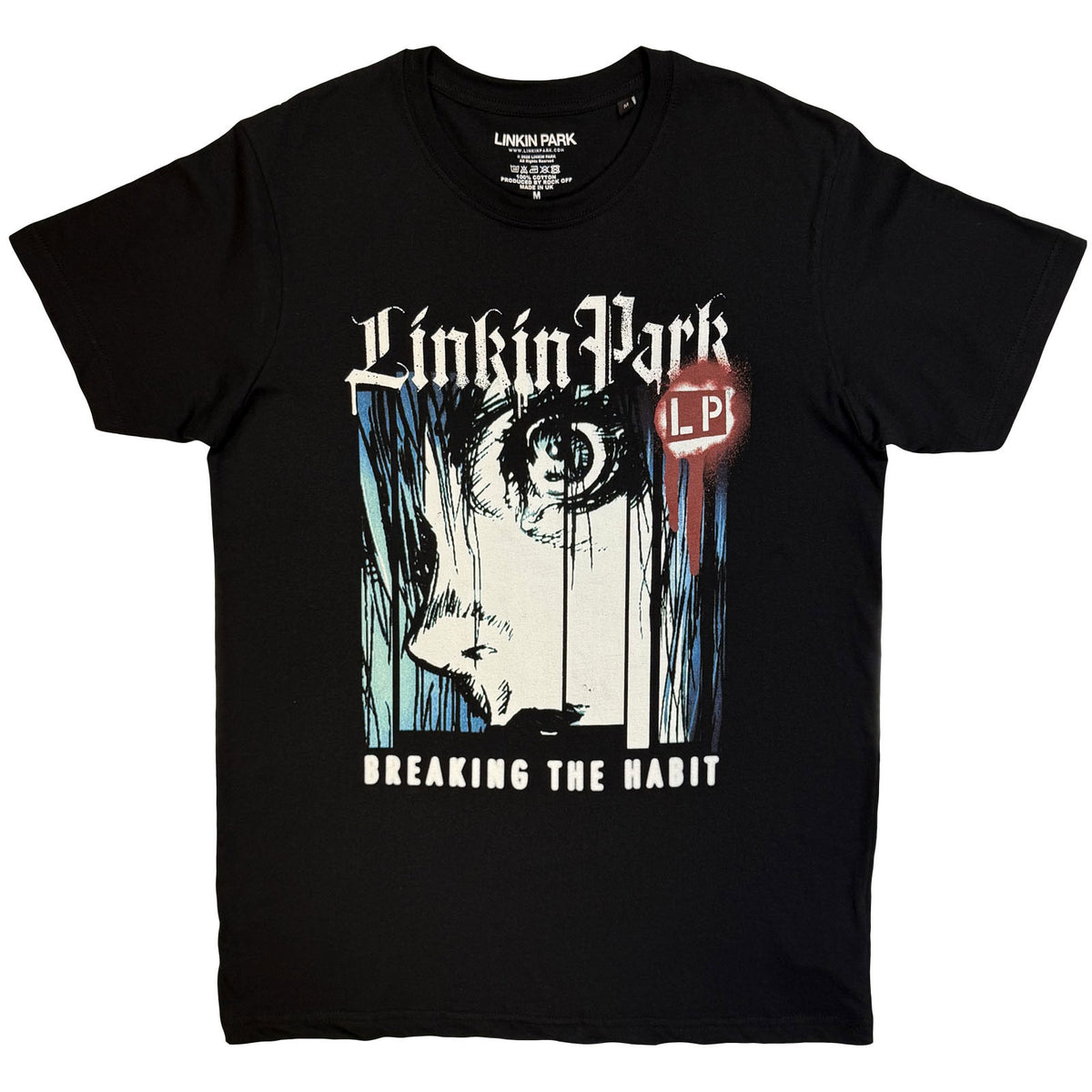 LINKIN PARK - FACE - T-Shirt Black
