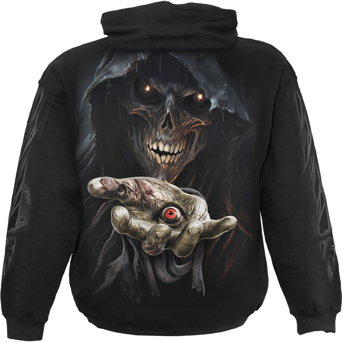 EVIL - Felpa con cappuccio nera