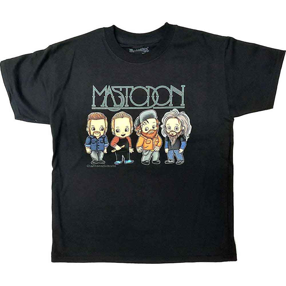 MASTODON - BAND CHARACTER - Kids T-Shirt Black