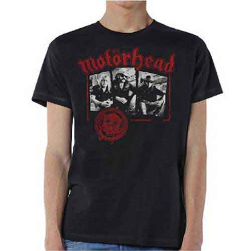 MOTORHEAD - STAMPED - T-Shirt Black