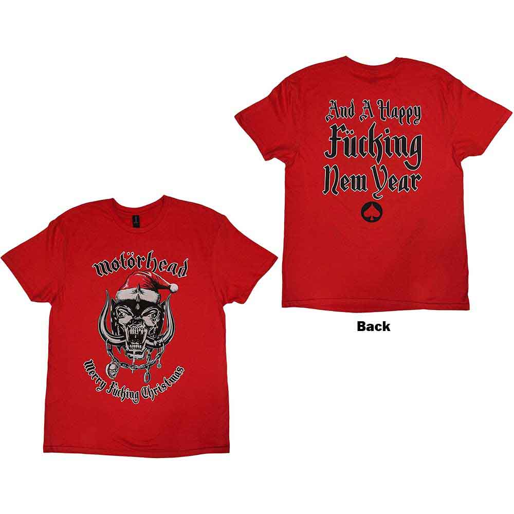 MOTORHEAD - CHRISTMAS 2017 - T-Shirt Red