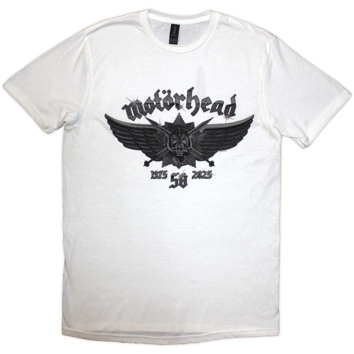 MOTORHEAD - 50 YEARS WINGS BADGE - T-Shirt White