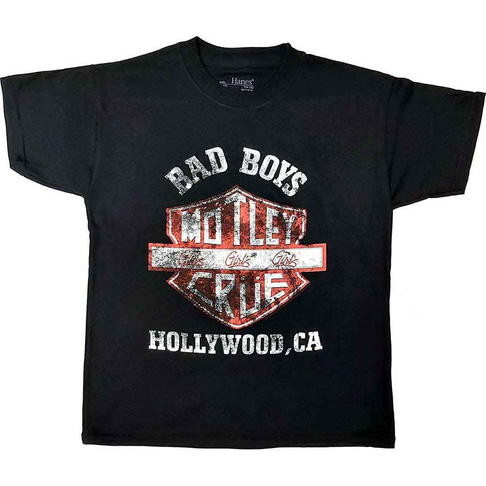 MOTLEY CRUE - BBOH - Kids T-Shirt Black