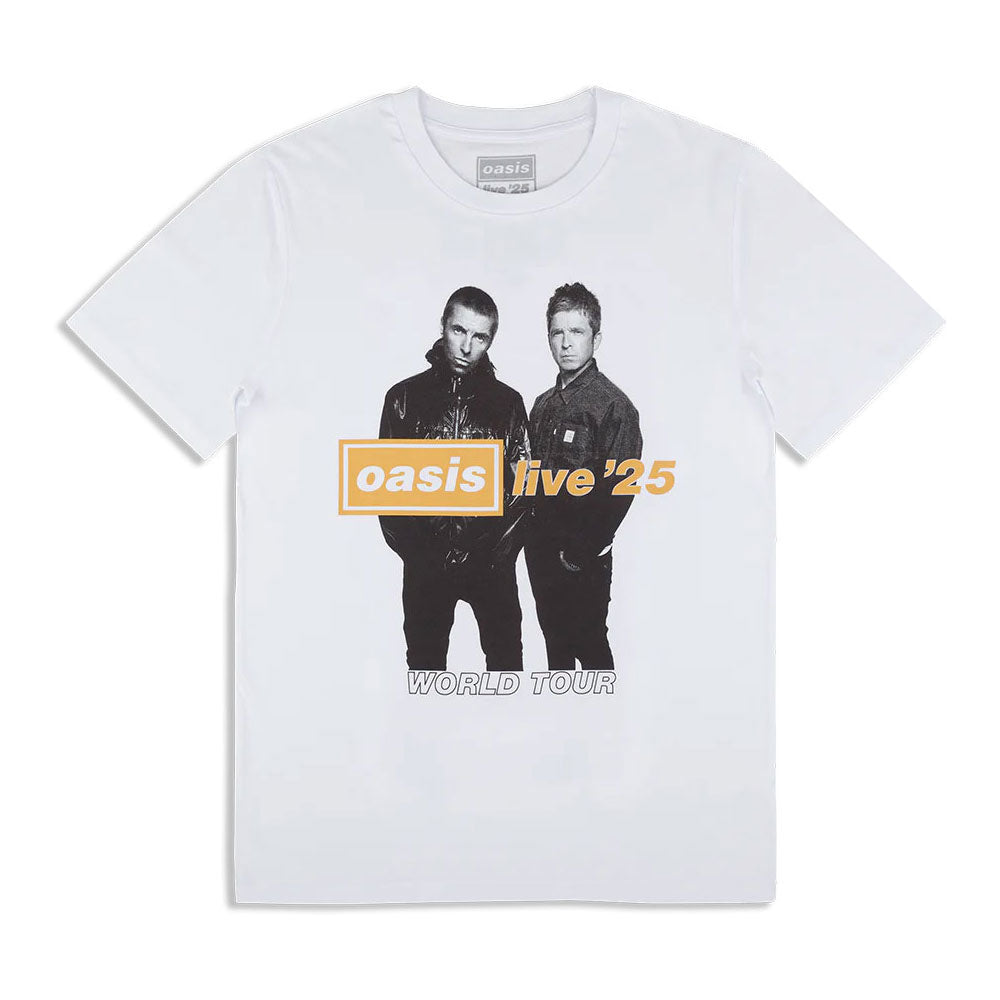 OASIS - LIVE '25 GOLD PHOTO - T-Shirt White