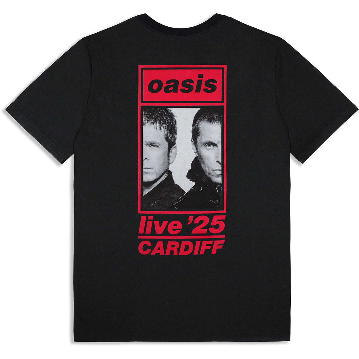 OASIS - CARDIFF 4TH JULY EVENT - T-Shirt Black