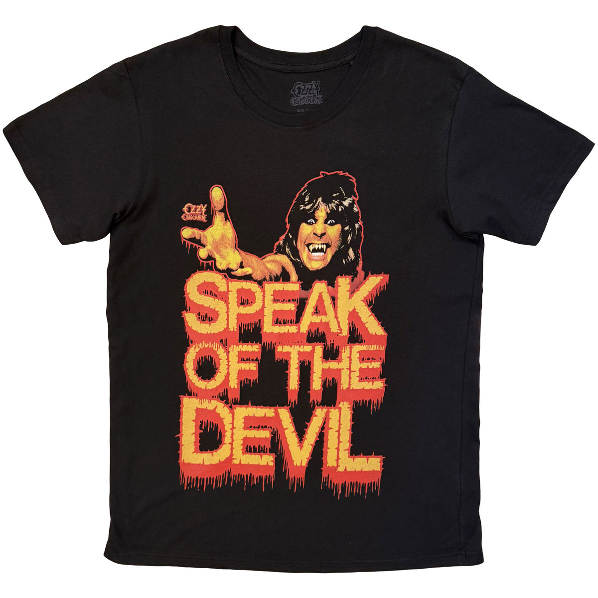 OZZY OSBOURNE - SPEAK OF THE DEVIL DRIPPING - T-Shirt Black