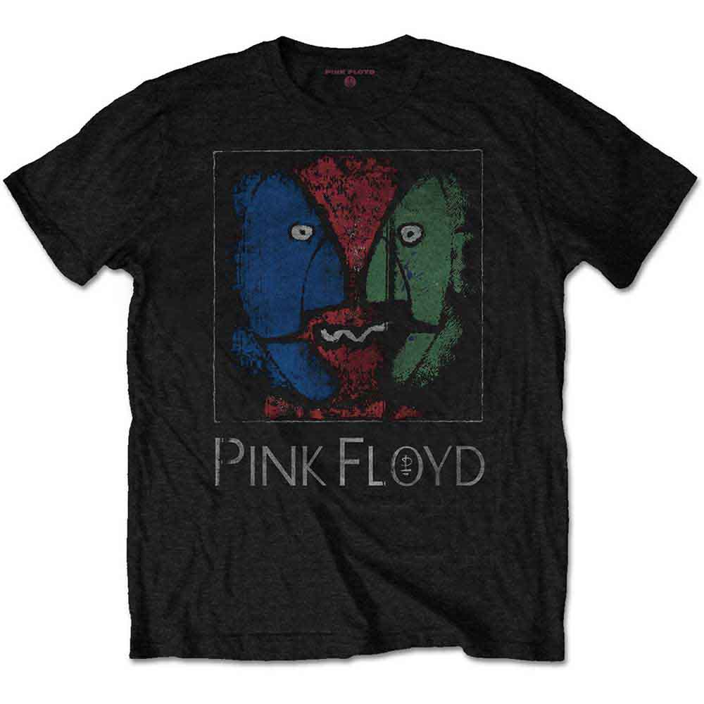 PINK FLOYD - CHALK HEADS - T-Shirt Black
