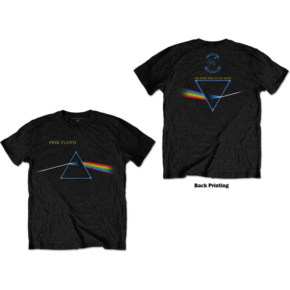 PINK FLOYD - DARK SIDE OF THE MOON FLIPPED - T-Shirt Black