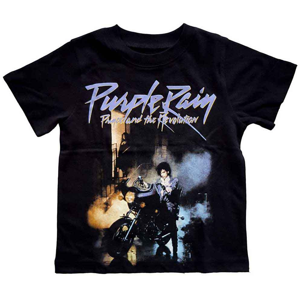 PRINCE - PURPLE RAIN - Kids Toddler T-Shirt Black