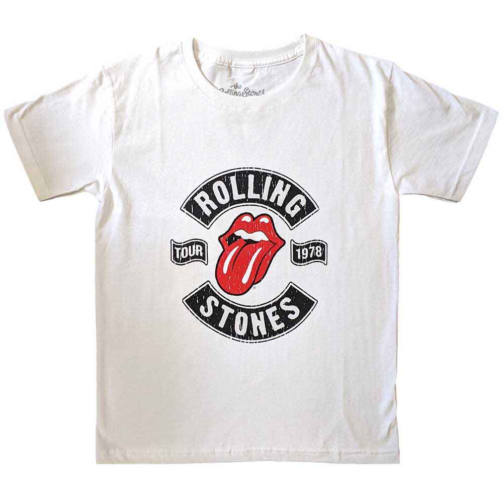 THE ROLLING STONES - US TOUR 1978 - Kids T-Shirt White