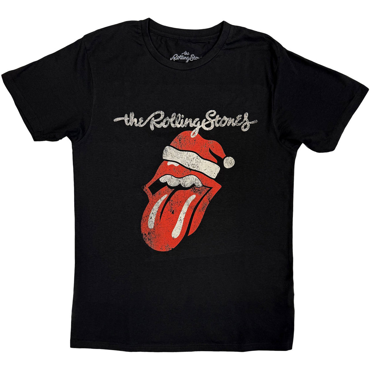 THE ROLLING STONES - SANTA LICK - T-Shirt Black