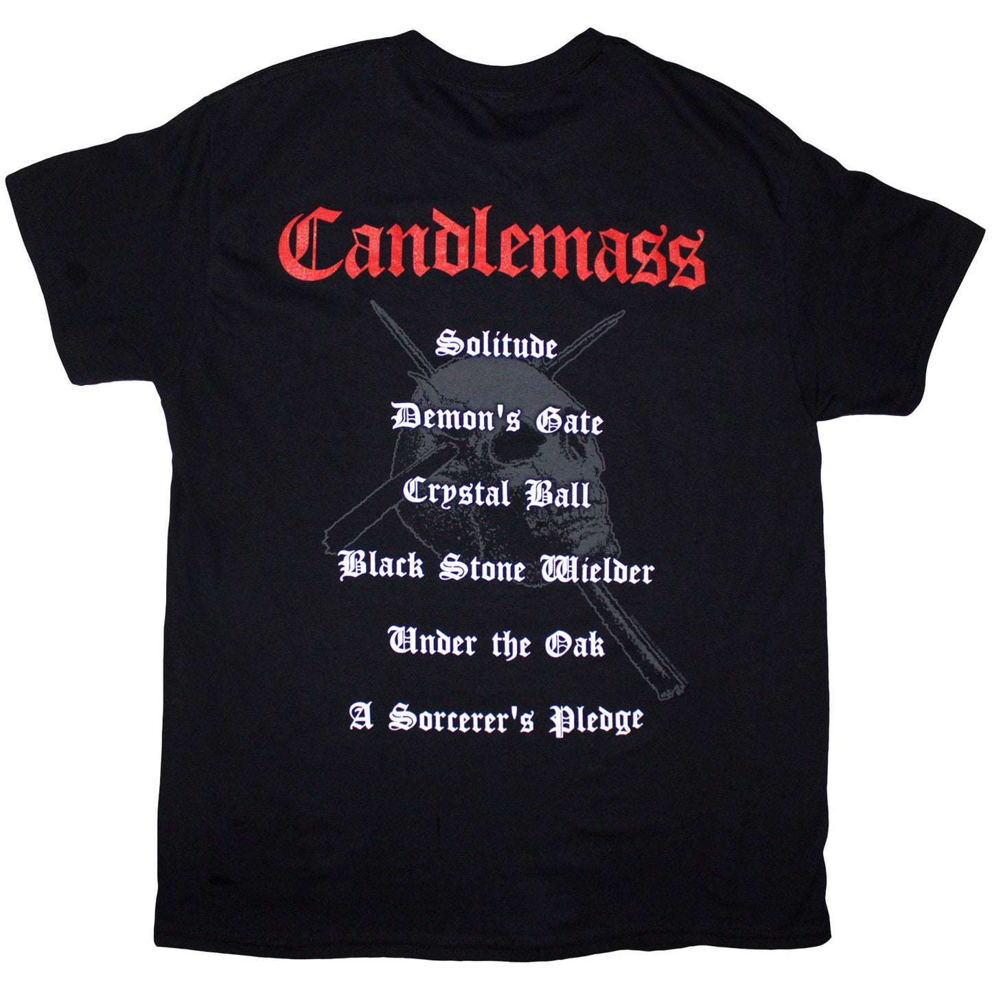 CANDLEMASS - EPICUS DOOMICUS METALLICUS - T-Shirt Black (Back Print)