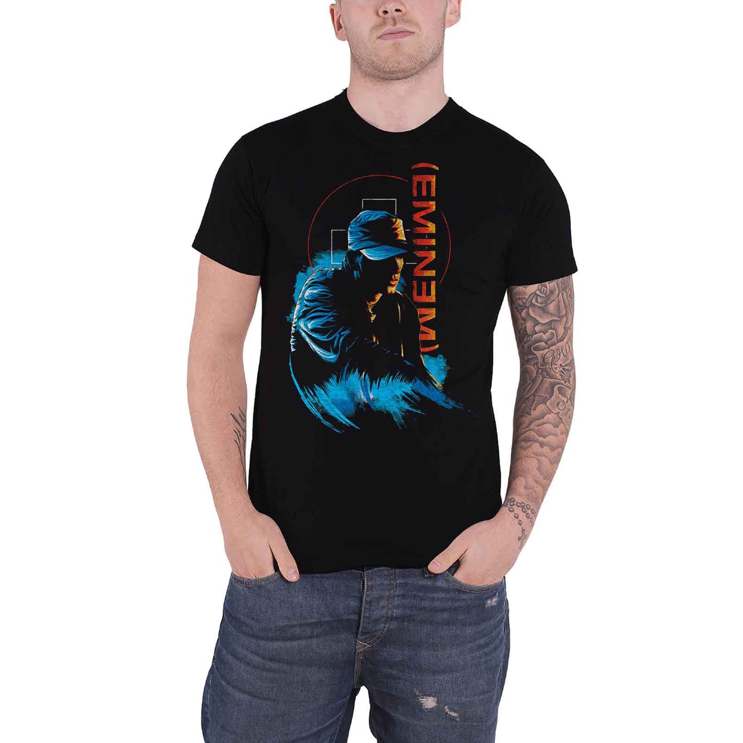 EMINEM - IN BRACKETS - T-Shirt Black