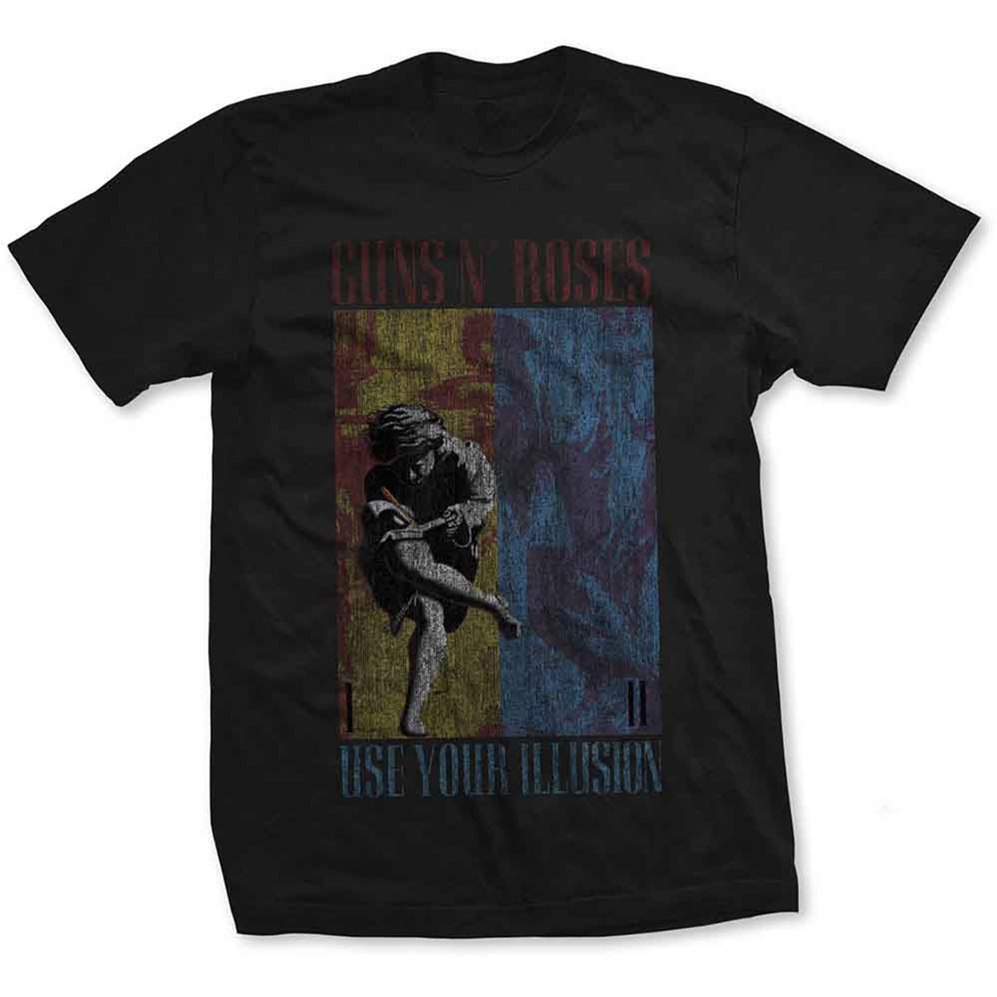 GUNS N ROSES - USE YOUR ILLUSION - T-Shirt Black