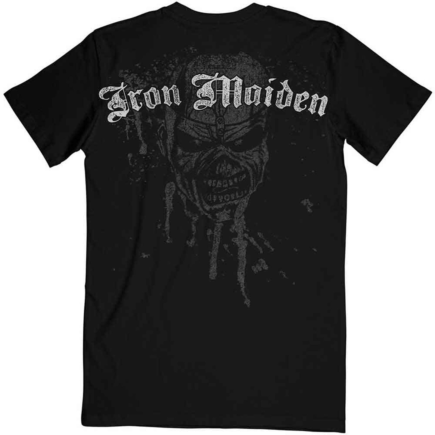 IRON MAIDEN - SKETCHED TROOPER - Maglietta nera (retro stampa)