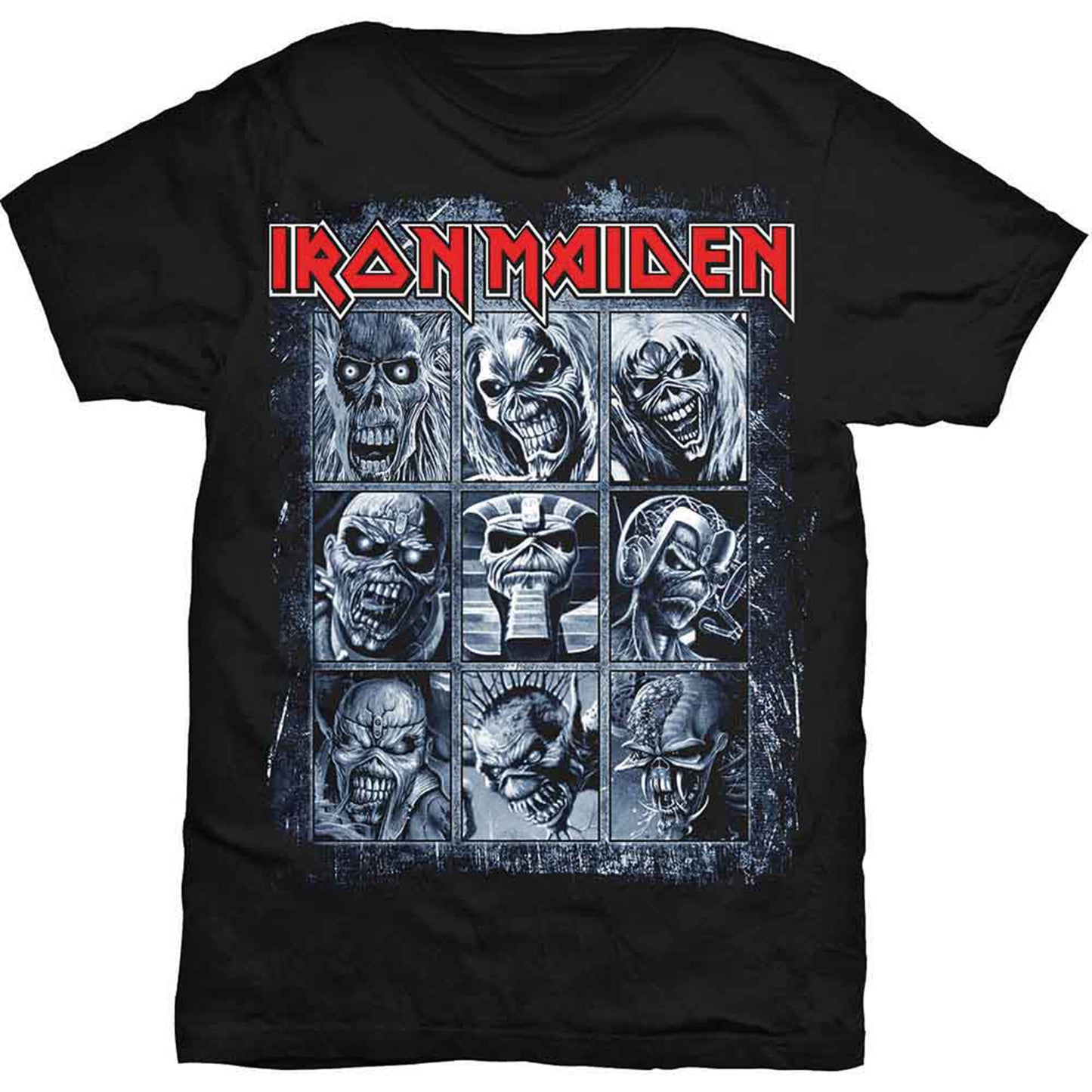 IRON MAIDEN - NINE EDDIES - T-Shirt Black