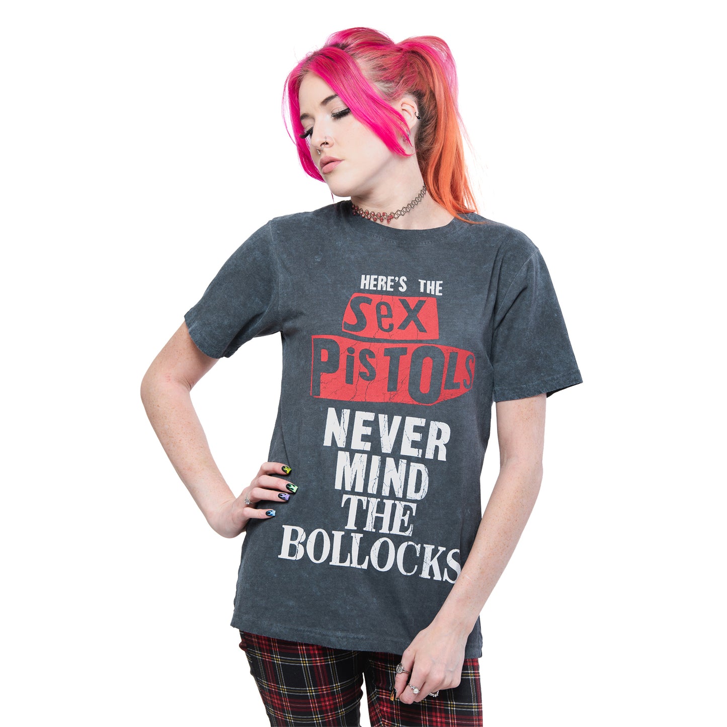 SEX PISTOLS, THE - NMTB DISTRESSED - T-Shirt Black (Wash Collection)