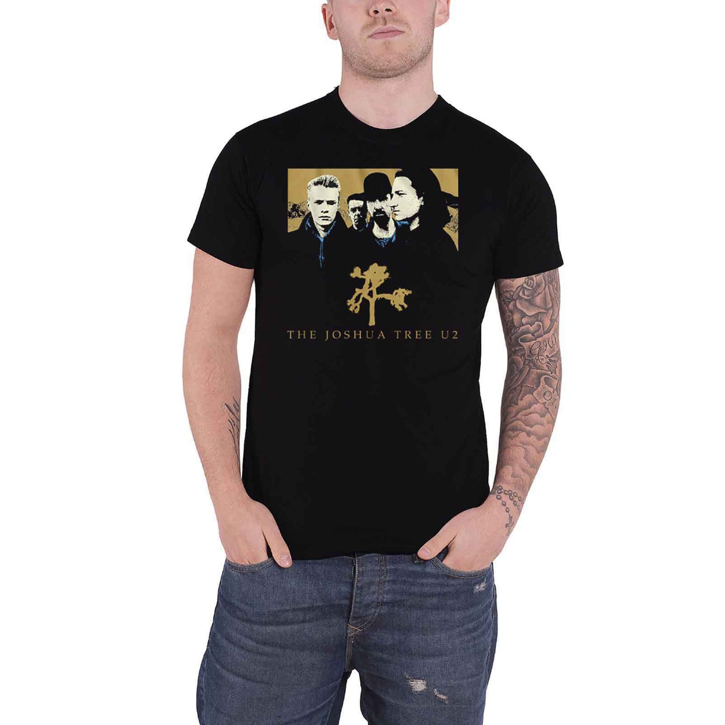 U2 - JOSHUA TREE - T-Shirt Black