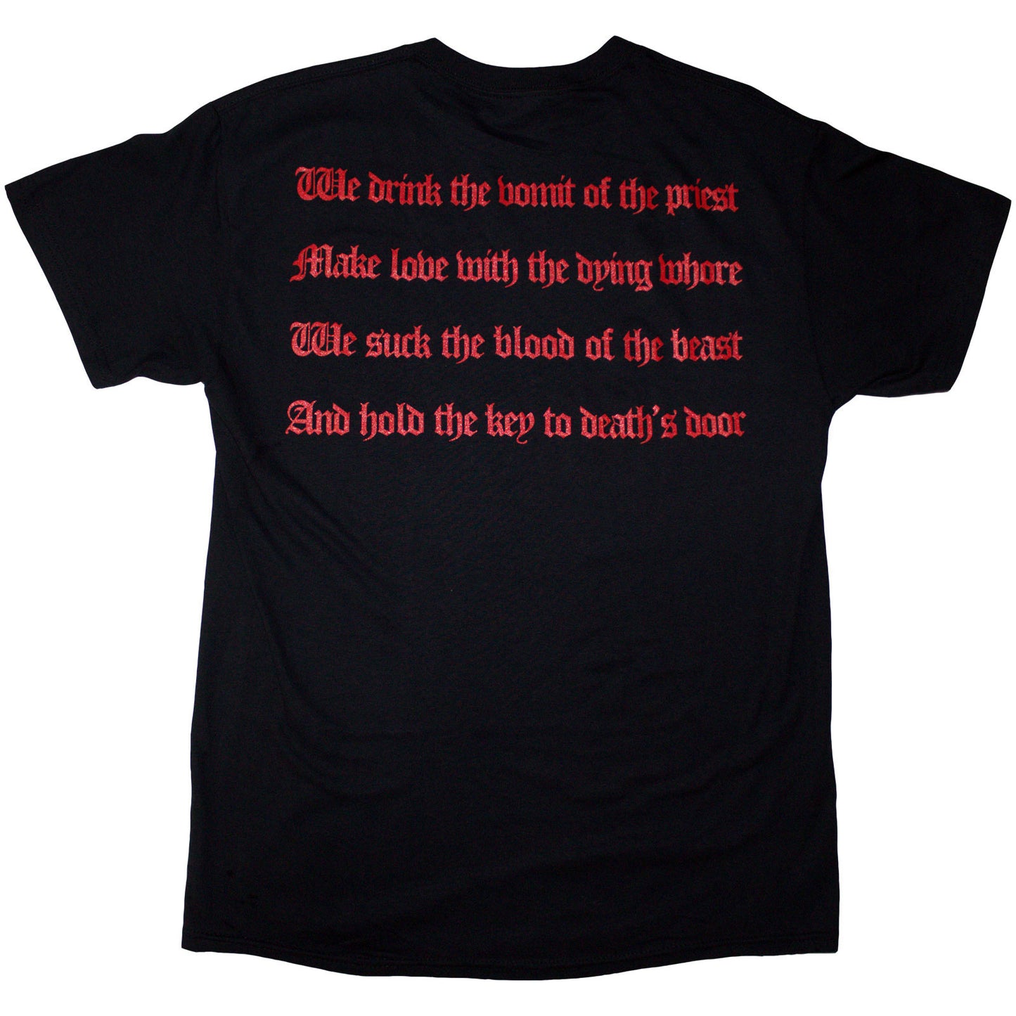 VENOM - BLACK METAL - T-Shirt Black (Back Print)