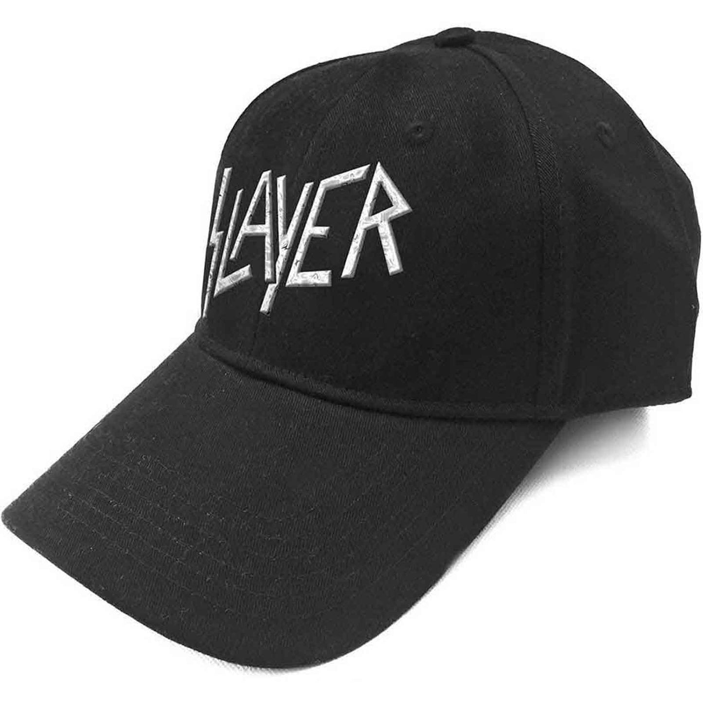 SLAYER - LOGO SONIC SILVER - Cappellino da baseball nero