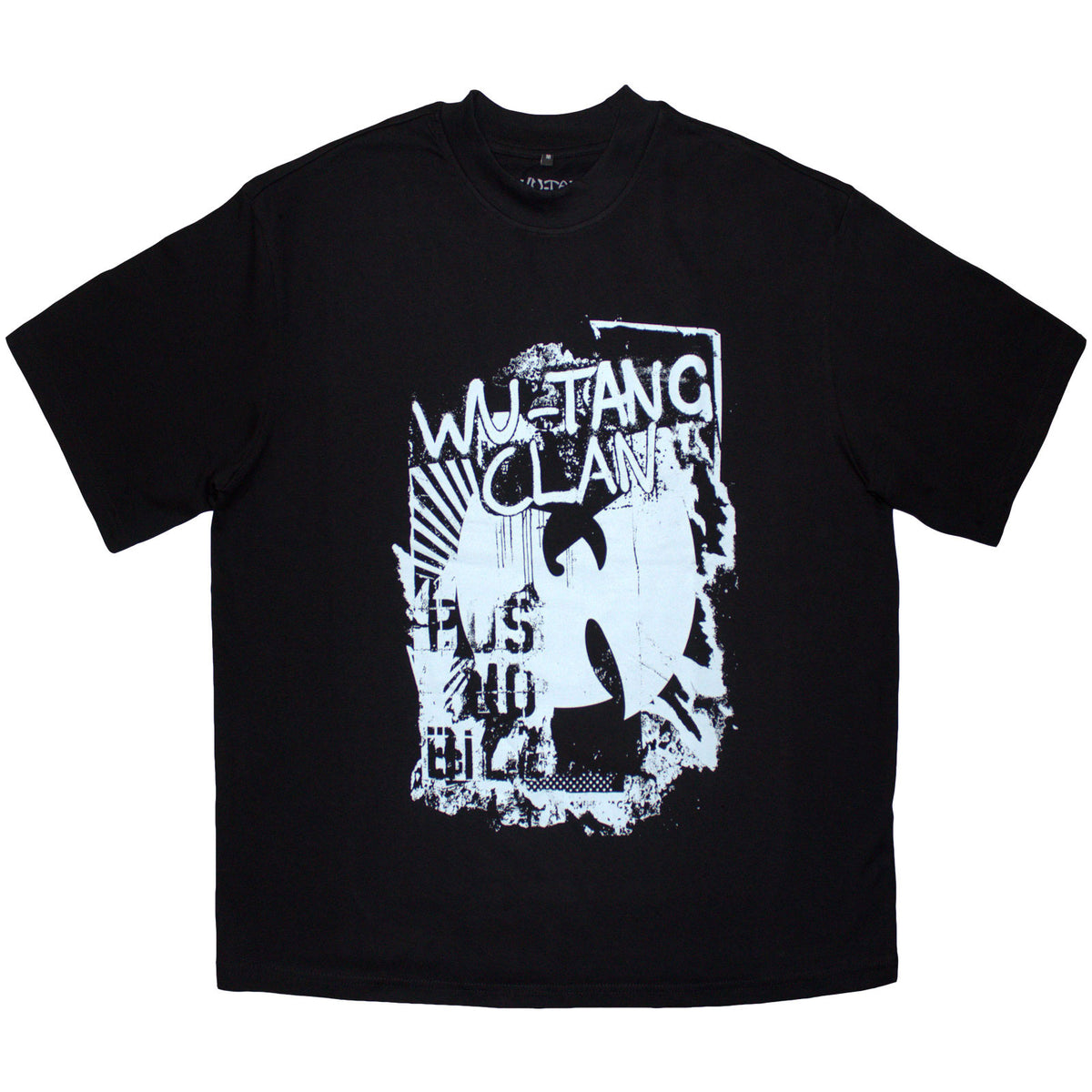 WU-TANG CLAN - GRAFFITI - Oversized Boxy T-Shirt Black