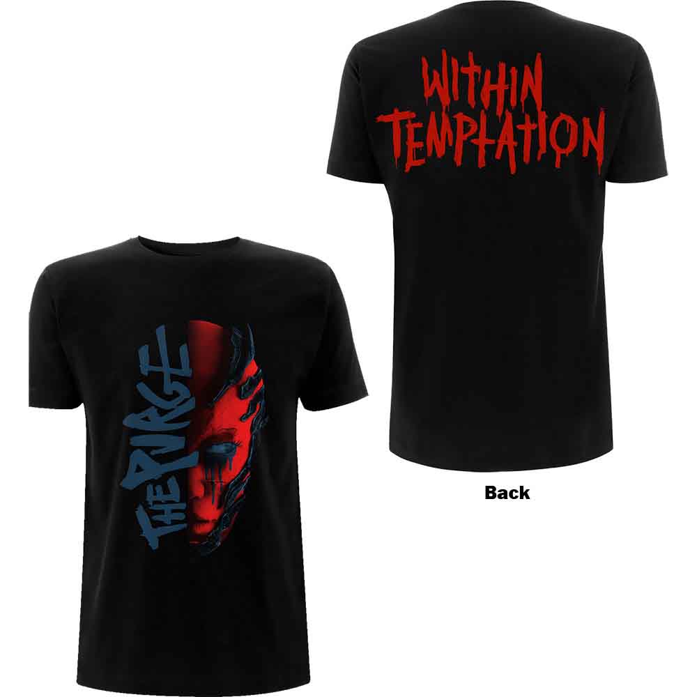 WITHIN TEMPTATION - PURGE OUTLINE - Ladies T-Shirt Black