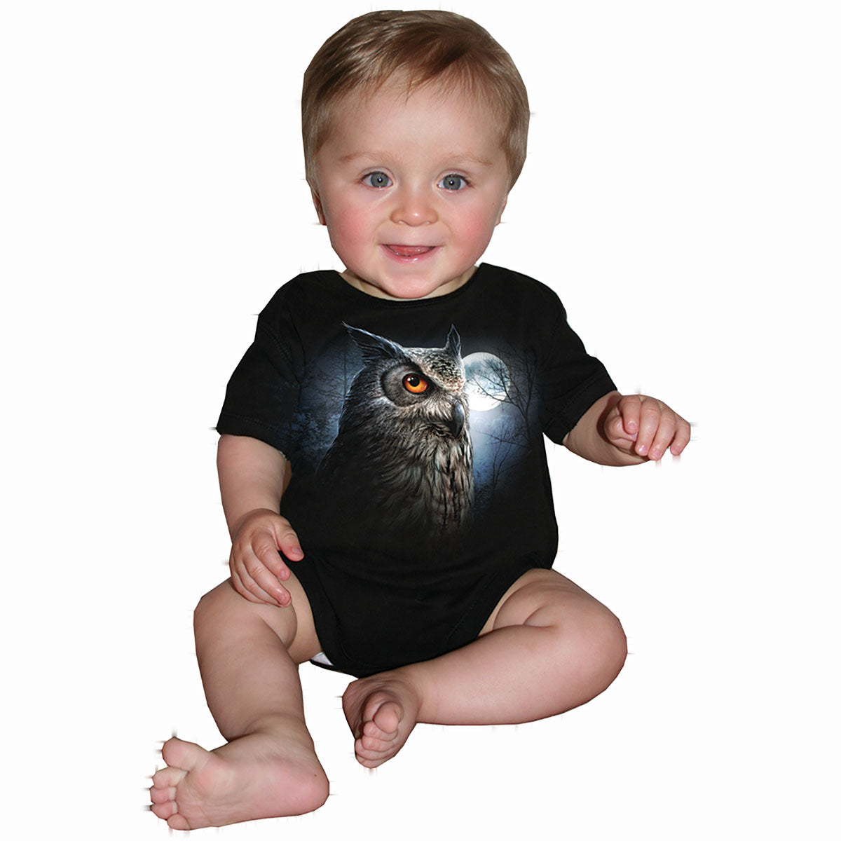 NIGHT WISE - Tutina per neonati nera
