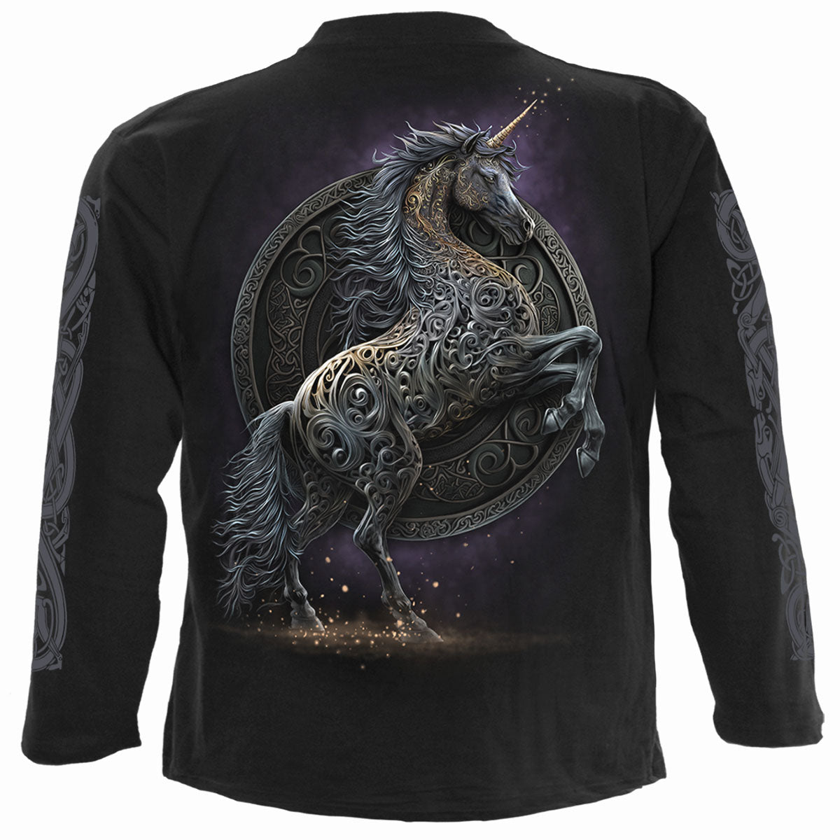 CELTIC UNICORN - Maglietta a maniche lunghe nera