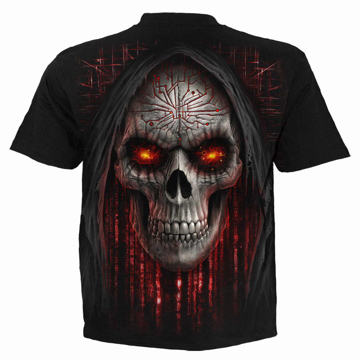 CYBER DEATH - Maglietta per bambini nera