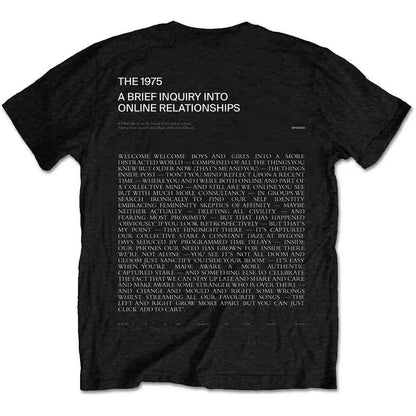 THE 1975 - ABIIOR WELCOME VERSION 2. - T-Shirt Black