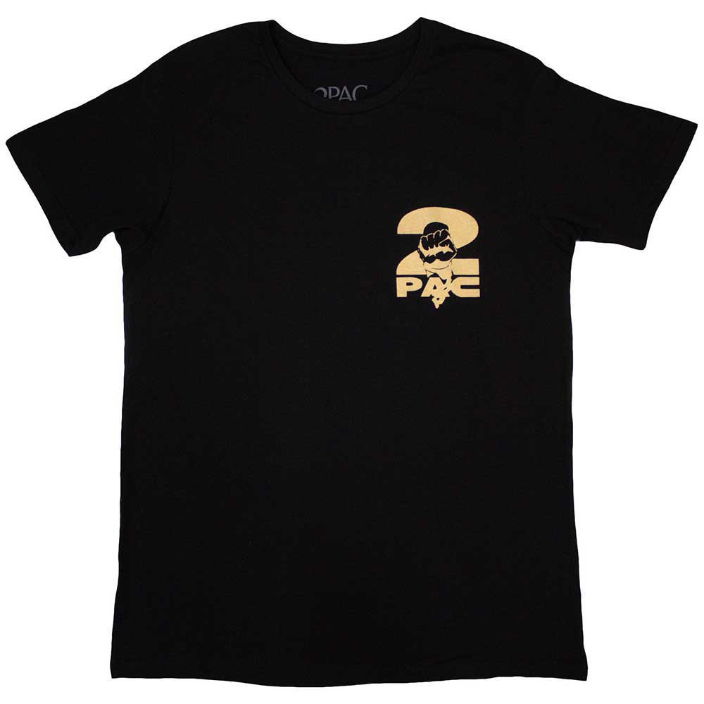 TUPAC - PLATINUM - T-Shirt Black
