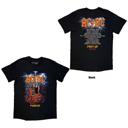 AC/DC - GUITAR EU TOUR '25 - T-Shirt Black