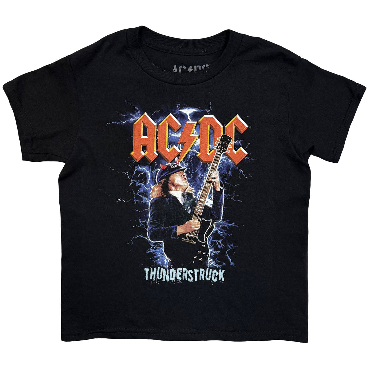 AC/DC - THUNDERSTRUCK EU TOUR '25 - Kids T-Shirt Black